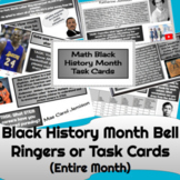 Black History Month Activities Digital Warm Ups  (for the 