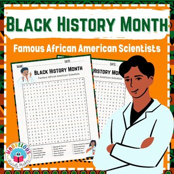 Black History Month Activities | Famous African American Scientists ...