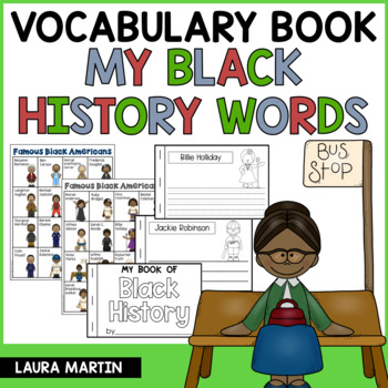 Preview of Black History Month Activities - Famous African Americans - Black History Book