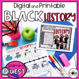 Black History Month Activities - February Print & Digital Lessons