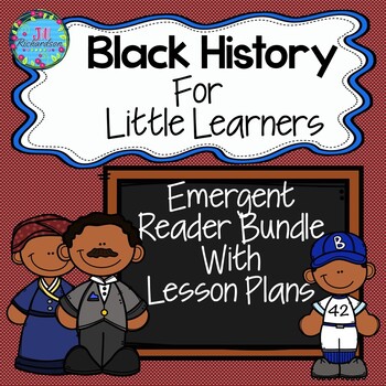 Preview of Black History Month Activities Kindergarten First Grade Books Bundle ESL Readers