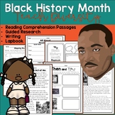 Black History Month Activities Martin Luther King Jr. MLK 