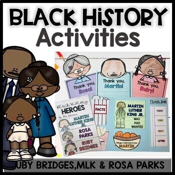 Preview of Black History Month Activities | Martin Luther King Reading Comprehension