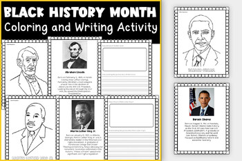 Preview of Black History Month Activities for Kids