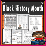 Black History Month; Activities with/ Rosa Parks. Martin L