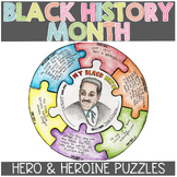 Black History Month Activity - Black Hero Puzzle