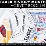 Black History Month  | Activity Booklet | Interactive Bull