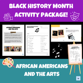 Black History Month Activity Package | Theme: African Amer