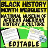 Black History Month Activity a Research WebQuest Independe