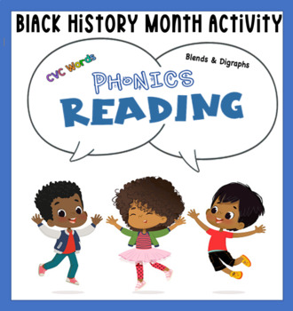 Preview of Black History Month Activity l Spelling l Phonics l Speech Therapy 2022