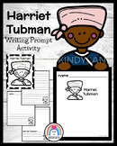 Black History Month Activity with Harriet Tubman Writing P