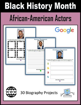 Preview of Black History Month - African-American Actors