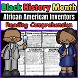 Black History Month African American Inventors Reading Com