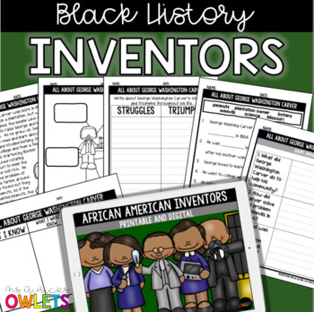 Preview of Black History Month African American Inventors Reading Comprehension Passages