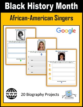 Preview of Black History Month - African-American Singers