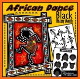 Black History Month - African Dance - Art Project