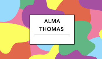 Preview of Black History Month: Alma Thomas Presentation and Art Project