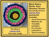 Black History Month: Alma Woodsey Thomas Art Activity Kit