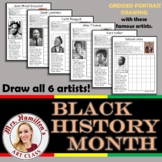 Black History Month Art Activity: Gridded Portraits and Co