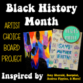 Black History Month Art Project - Artist Study Choice Boar