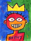 Black History Month Art Project: Jean-Michel Basquiat Lesson