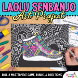 Black History Month Art Project: Laolu Senbanjo Sneaker Le