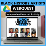 Black History Month Artists Internet Webquest Google Doc I