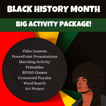 Preview of Black History Month | BIG Activity Package! | Monthly Bundle Set