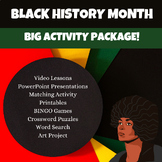 Black History Month | BIG Activity Package! | Monthly Bundle Set