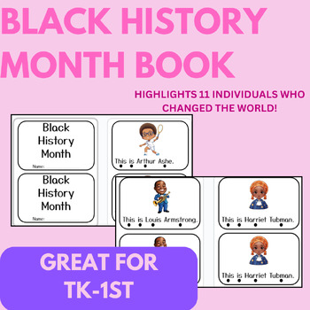 Preview of Black History Month BOOK!