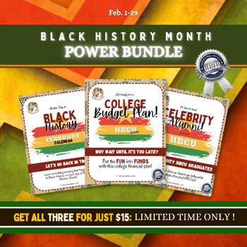 Preview of Black History Month BUNDLE!