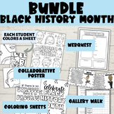 Black History Month BUNDLE Readings Webquest Collaborative