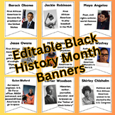 Black History Month Banners - 50 Influential Individuals