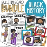 Black History Month Project Pennants and Bulletin Board BUNDLE