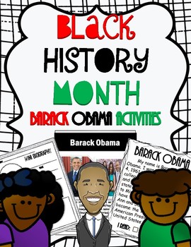 Preview of Black History Month: Barack Obama Activities
