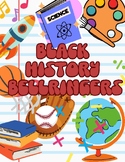 Black History Month Bellringer l Month of Bellringer I Rea