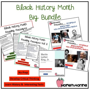 Preview of Black History Month Big Bundle