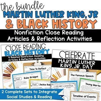 Preview of Black History Month Reading Comprehension Passages Biography Research Poster