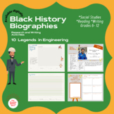 Black History Month Biographies and Activities: Engineers