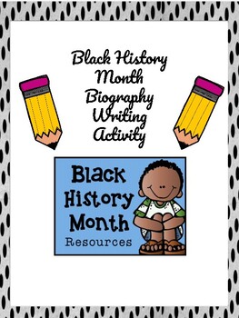 Preview of Black History Month Biography