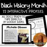 Famous African American Biography Research Project- Bundle