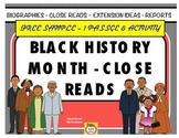 Black History Month Biography - Close Read SAMPLE PRODUCT