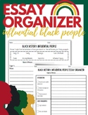 Black History Month | Biography Essay Organizer, Notes Org