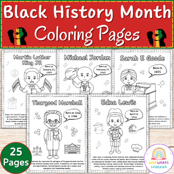 Black History Month Biography Pages,Black History Month Figures ...