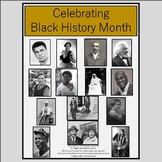 Black History Month Biography Passages and Questions