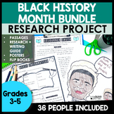 Black History Month Biography Project - Informational Writ