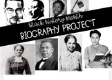 Black History Biography Projects
