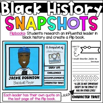 black history month biography project biography report informational writing