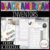 Black History Month | Black American Inventors | Print and
