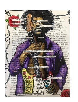 Preview of Black History Month:  Black Out Poetry Project (Use all Month Long!)